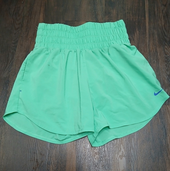 Nike Pants - Nike Women's Light Green Athletic Shorts